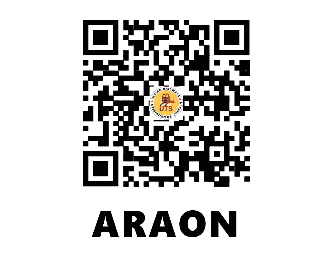 UTS QR Code for ARAON - AON - NC (UTTAR PRADESH)